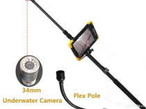 NOU!!! Camera de inspectie 4K + stâlp telescopic 5m – Profesional, portabil, 360