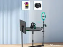 Platformă Rotativă 360° Profesională pentru Produse – Foto & Video, Telecomandă