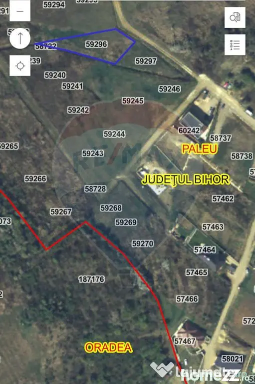 Vânzare teren intravilan 1,200mp Oradea, zona Doja - Han...