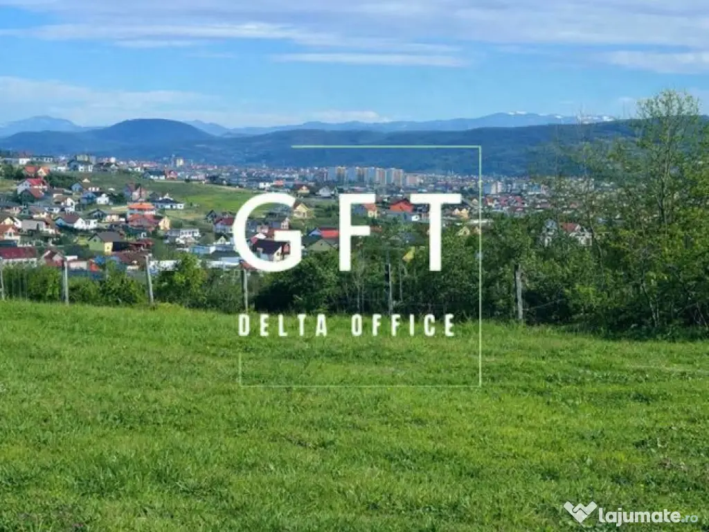 TEREN CU PANORAMĂ IMPRESIONANTĂ -Aleaa Făgetului