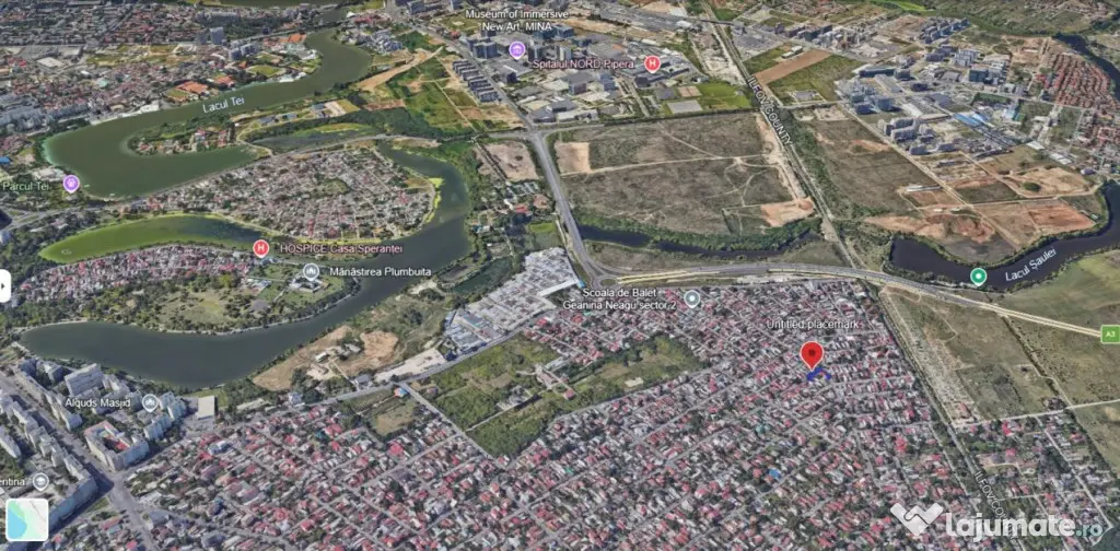 Teren intravilan Andronache aproape A3 pentru constructie Vi
