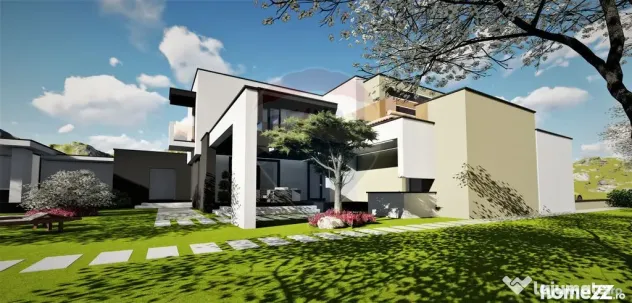 Vilă cu 3 camere, la roșu | Proiect modern – Poiana C...