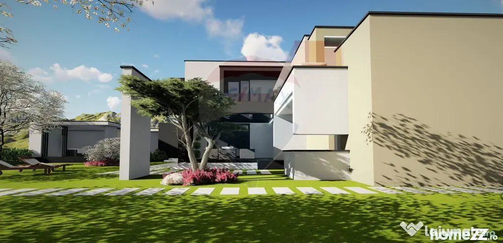 Vilă cu 3 camere, la roșu | Proiect modern – Poiana C...