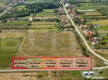 Teren intravilan de vanzare, cu 2 fronturi stradale in Heren