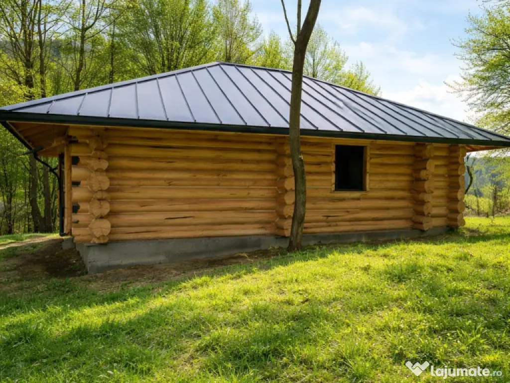 3.000mp de incantare montana cu cabana din lemn masiv, Zarne