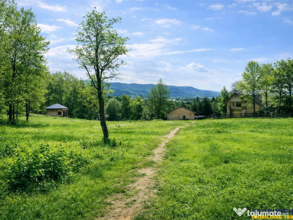 3.000mp de incantare montana cu cabana din lemn masiv, Zarne