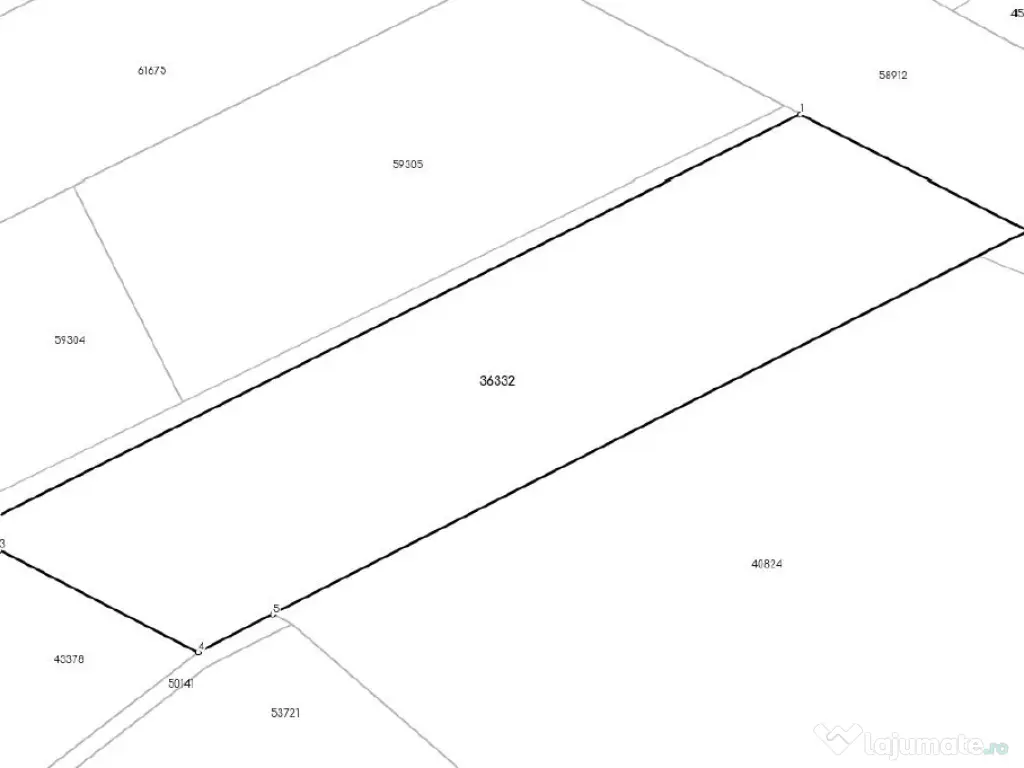 Teren intravilan Târgu Jiu Cartier Tismana, str. Gloria Front 15,16m 686mp