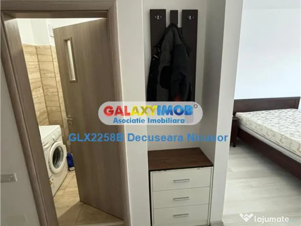 Garsoniera Mobilata Utilata in Militari Residence 270 Euro