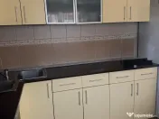 Mobila bucatarie impecabila ciocolata/wenge cu vanilie