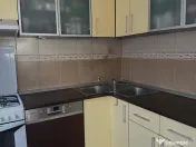 Mobila bucatarie impecabila ciocolata/wenge cu vanilie