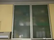 Mobila bucatarie impecabila ciocolata/wenge cu vanilie