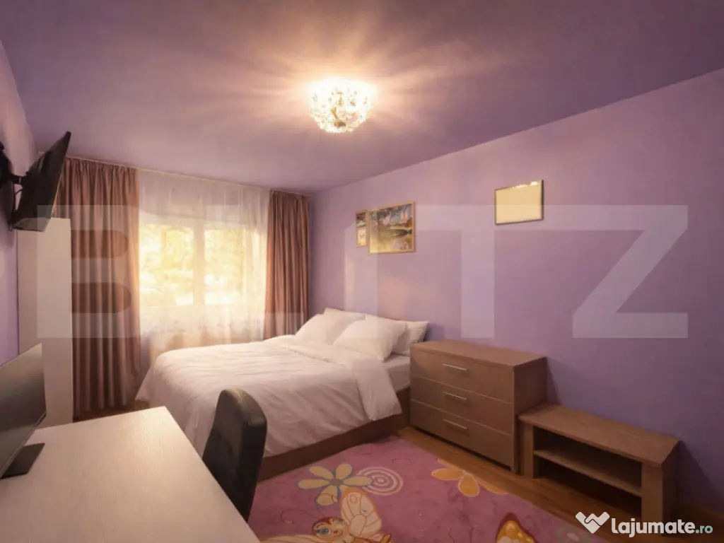 Apartament 2 camere, decomandat, 55 mp, parcare, zona Floril