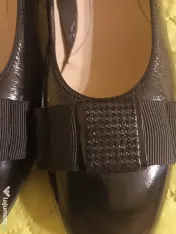 Pantofi negri toc mic 