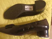 Pantofi negri toc mic 