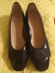 Pantofi negri toc mic 