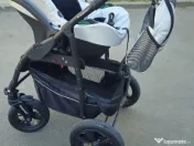 Vand căruț Krausman 3 in 1 Trend Pro Silver 