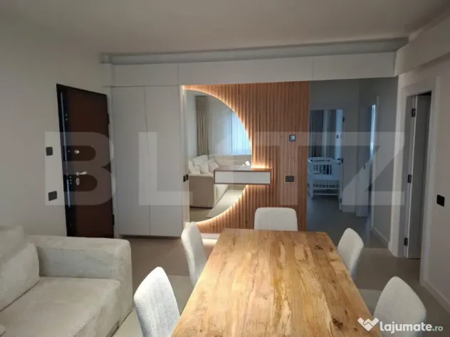 Apartament modern cu 3 camere, 80 mp, complex rezidential,