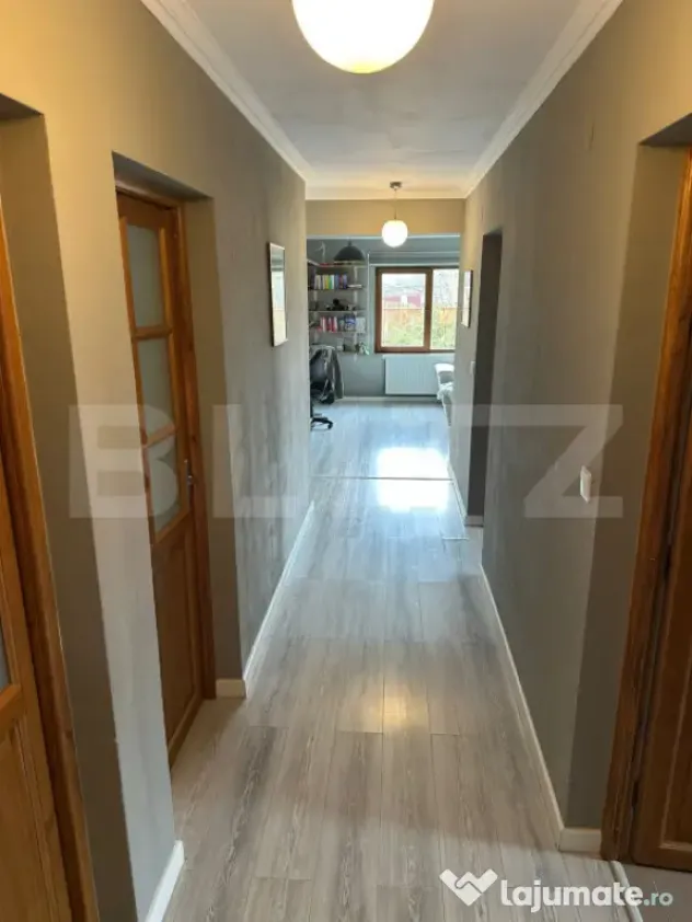Casa individuala 4 camere 120mp+60mp terasa 1200mp teren Buc