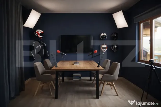 Casa individuala 4 camere 120mp+60mp terasa 1200mp teren Buc