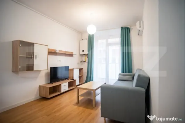 Apartament 2 camere, 40 mp, bloc nou, mobilat și utilat, zo