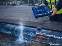 Nou! Detectie pierderi apa trasee incalzire sau trasee alimentare apa, hidranti