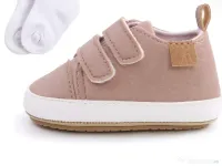 Sneakers baby shoes 6-12M pink 