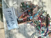 piese amplificator Fisher de 200W 