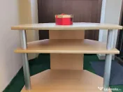 Comoda/Stand TV, lemn, beige 