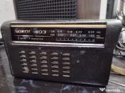 radio portabil rusesc Sokol 403 cu husa 
