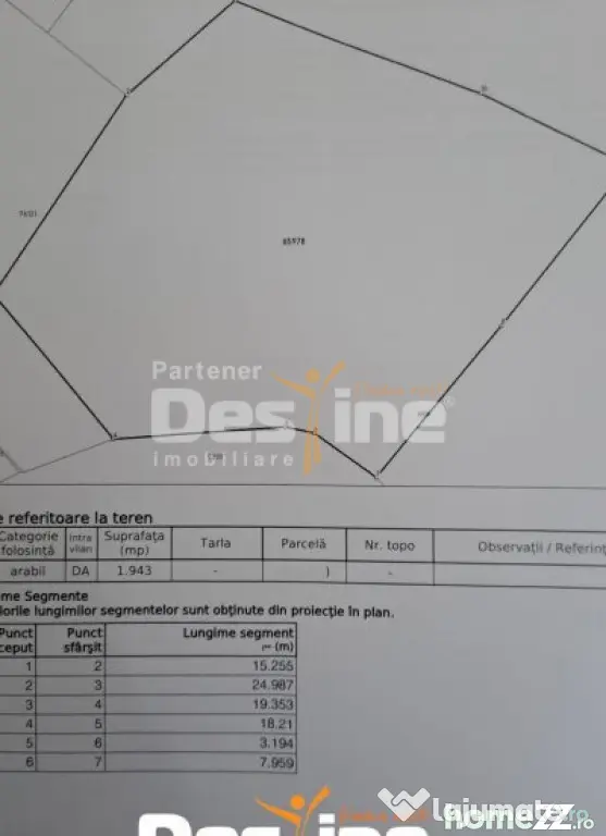 Cornesti, Miroslava, Teren 1943 mp, 89.378 euro