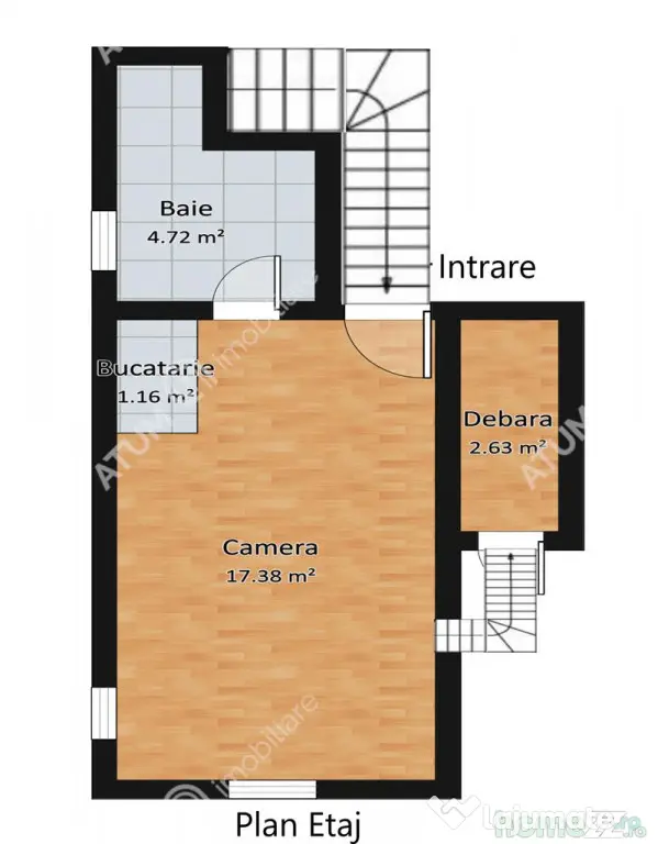2 apartamente la casa in zona ultracentrala in Sibiu - Sibiu (Sibiu)