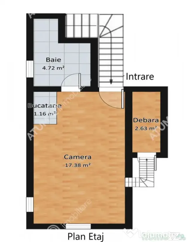 2 apartamente la casa in zona ultracentrala in Sibiu - Sibiu (Sibiu)