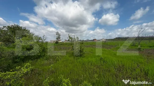 Teren intravilan 990 mp, front 33 ml, zona platou Cârcea