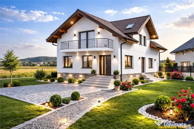 Casa eleganta pe 2 nivele, la 15 minute de Brasov, DJ 112A,