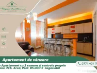Apartament cu 2 camera și centrală proprie, zona Uta, Arad 