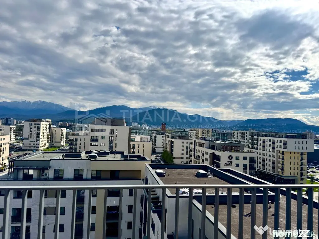 Penthouse de lux, prima închiriere, priveliște spre Tam...