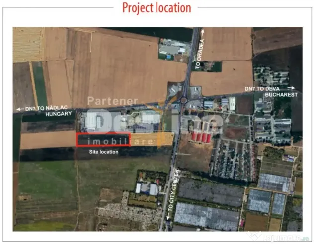 Teren comercial premium 29.000 mp I Arad I 1 km de centrul o