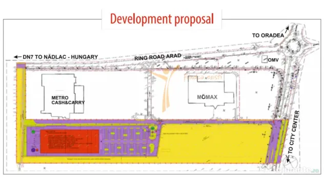 Teren comercial premium 29.000 mp I Arad I 1 km de centrul o