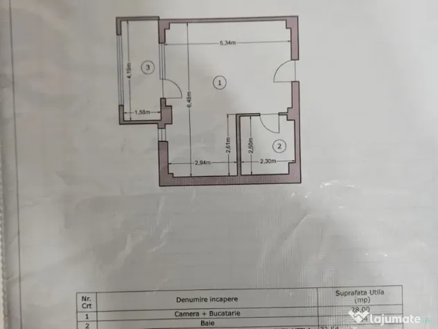 Militari Rezervelor Studio cu loc de parcare mutare imediata