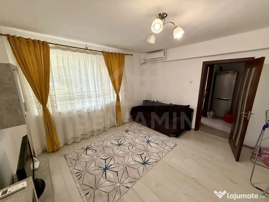 2 camere - mobilat - utilat - parter - centrala - AC - Bo...