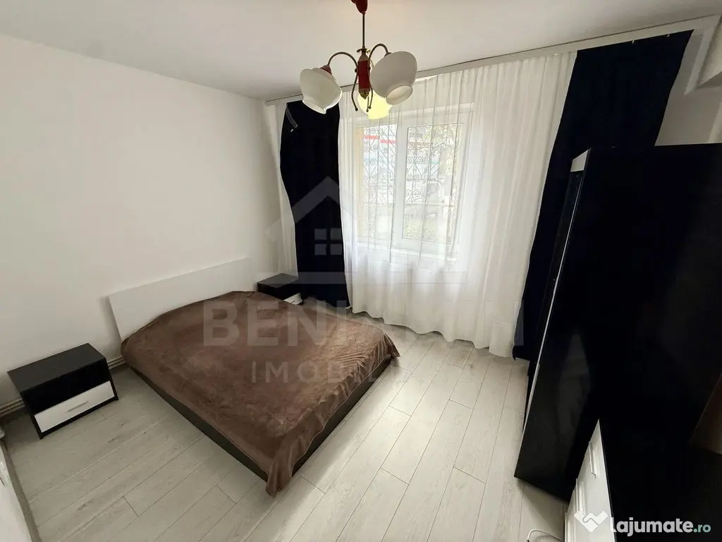 2 camere - mobilat - utilat - parter - centrala - AC - Bo...
