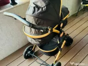 Carucior 3 in 1 BabyDary Negru 