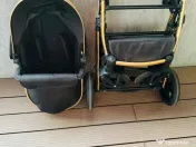 Carucior 3 in 1 BabyDary Negru 