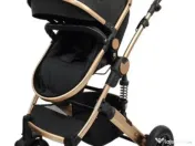 Carucior 3 in 1 BabyDary Negru 