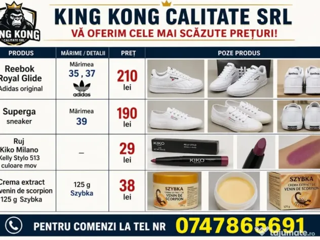 Adidas original Reebok Royal Glide mărimea 35 și 37