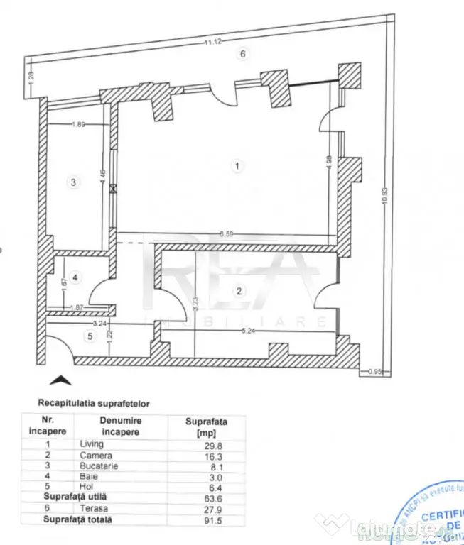 2 Camere--91,5 mp- South City Residence-Bloc 2012-Calea Fere