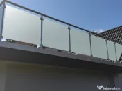 Balustrade exterioare  din sticla securizata 