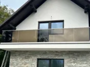 Balustrade exterioare  din sticla securizata 
