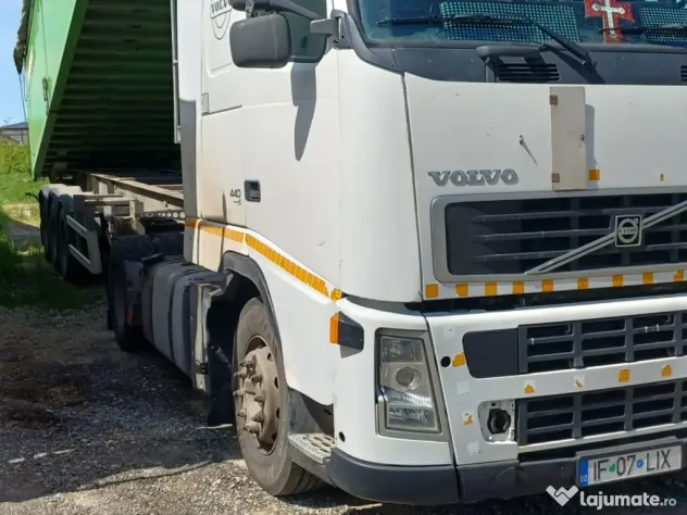 Semiremroca Trailis D-653W, an 2012, basculabila 52 mc. Volvo FH440, Euro 5