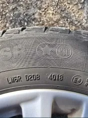 Roti iarna BMW 225 55 R16 5x120 Run Flat si Senzori Presiune 